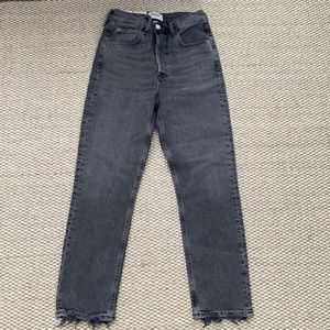 Women’s are AGoldie high-rise Street cropped jeans